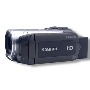 Canon VIXIA HF R200 Full HD 1080p AVCHD Camcorder Turns On NO SCREEN New Battery